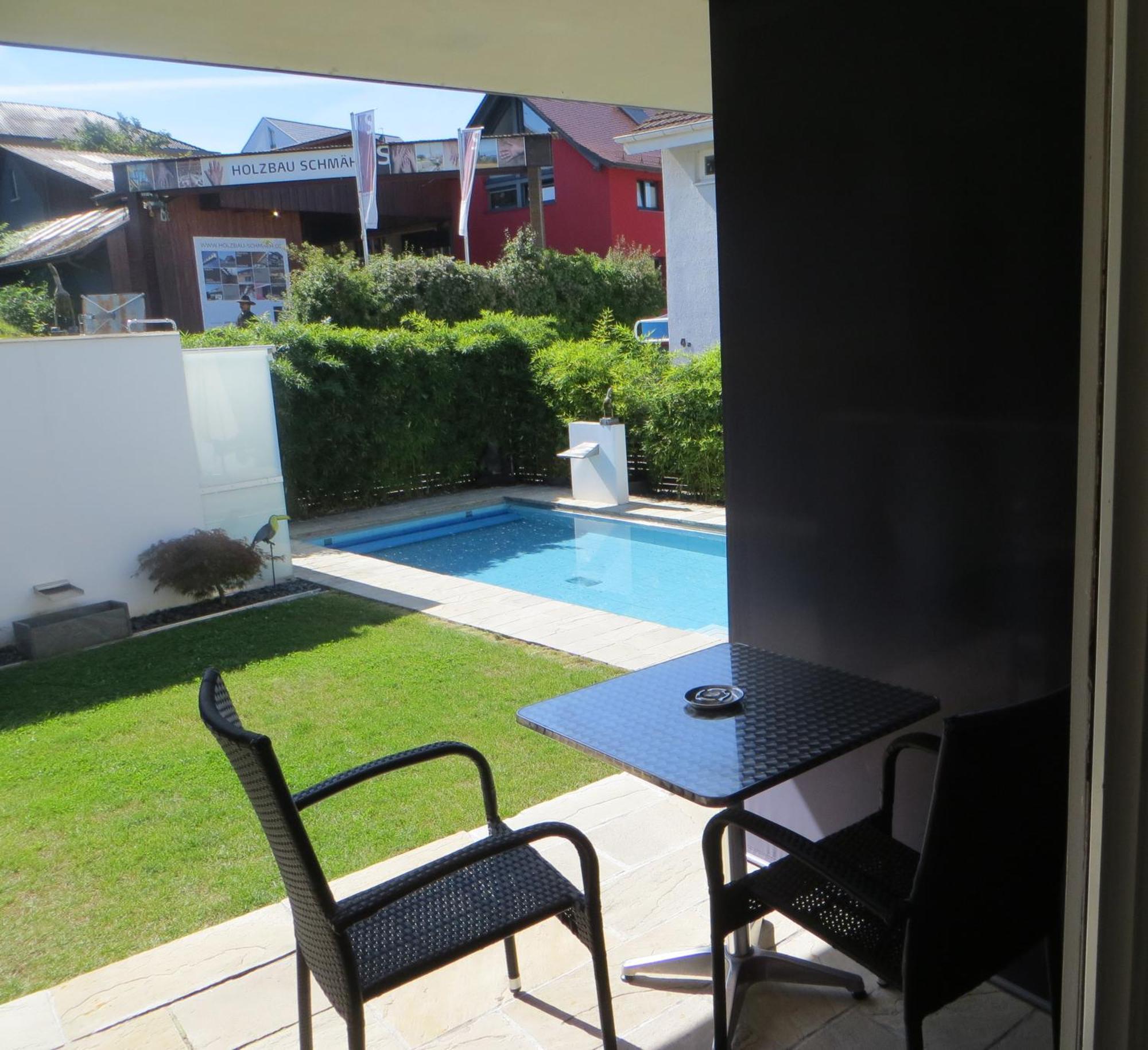 Gaestehaus Sommertal Mit Pool Im Garten, Eigener Parkplatz, 800M Zum Bodensee, 300M Zur Altstadt Meersburg Exterior foto